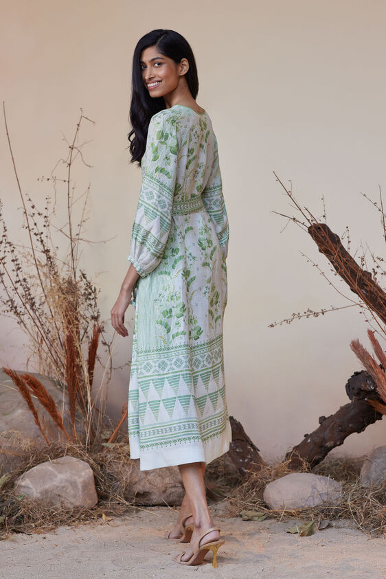 Alya Dress, Sage, image 3